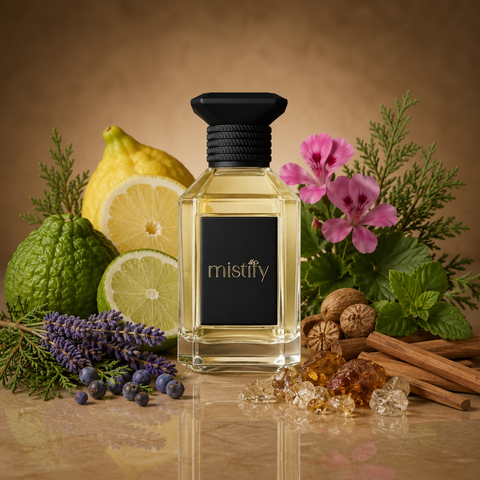 Valeroux perfume bottle by Inspiration: Valero from Parfums de Marly, elegant glass container with gold accents.