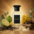 Bottle of Guerlain Aqua Allegoria Forte Bosca Vanilla perfume with vanilla-colored packaging and elegant design.