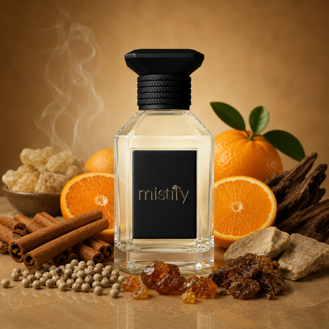 Amber Levante perfume bottle by Louis Vuitton from Inspiration: Ambre Levant collection, showcasing the elegant glass design and amber hue.