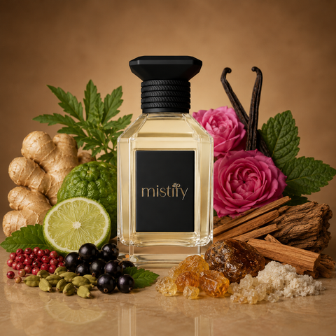 Anique perfume bottle by Inspiration: Ani by Nishane, elegant glass design with a sleek cap, set against a neutral background.