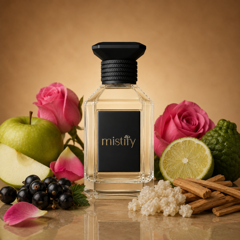 Ventis For Her perfume bottle by Inspired By Aventus for Her Creed, elegant glass container with floral and fruity scent details.