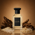 Bottle of Inspired By Pur Oud Louis Vuitton Oud Essence perfume with elegant packaging, showcasing its luxurious scent.