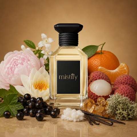 Green Village inspired perfume by Bond No. 9 featuring a green bottle with floral and cityscape design.