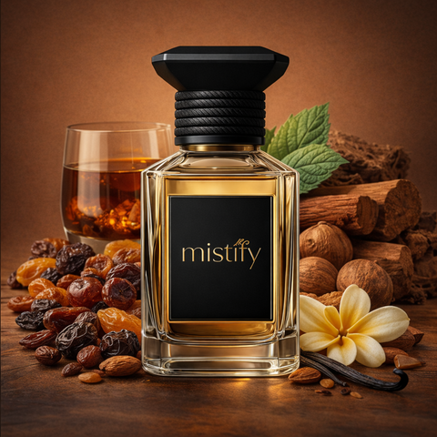 Bottle of Inspired By: Straight to Heaven by Kilian perfume titled Heaven's Voyage, featuring a sleek glass design and white cap.