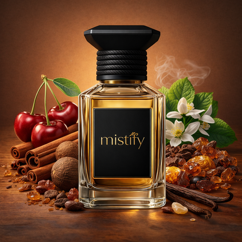 Bottle of Cola Spice perfume by Mancera Inspired By Tonka Cola, featuring a sleek dark-colored fragrance bottle with a minimalist design.