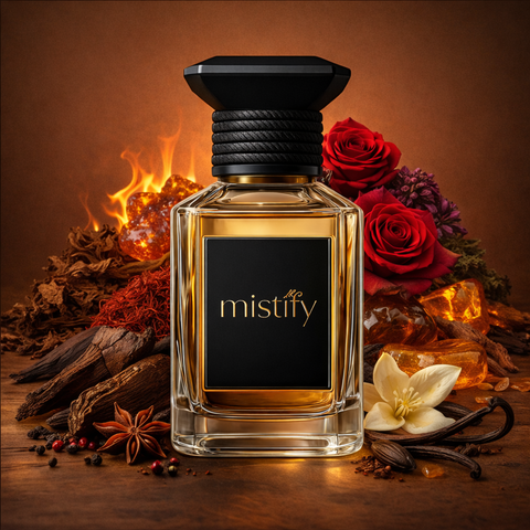 Inspired By Oudgasm Tobacco Oud 04 perfume bottle with elegant packaging, showcasing the luxurious Oudgasma Tobaccoe fragrance.